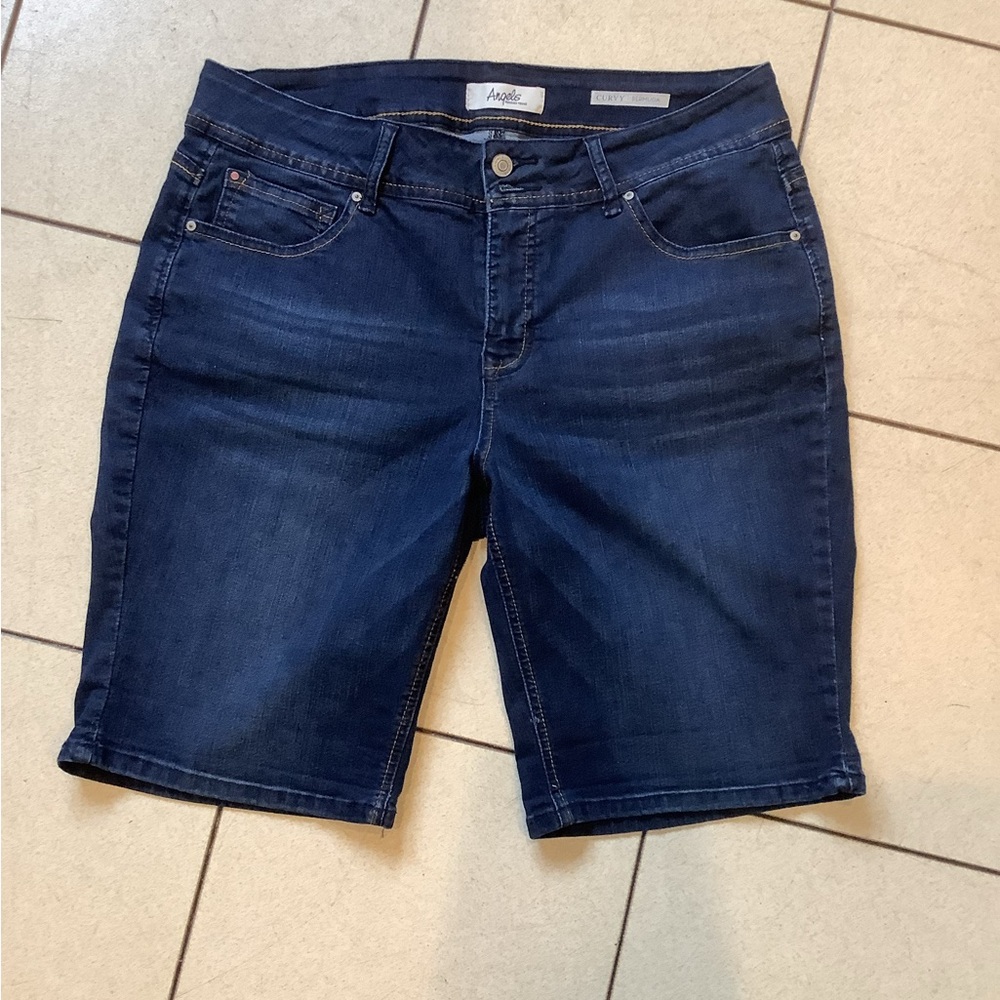 Angel Demin Bermuda Shorts size 14 GUC